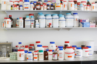 Shelves Full Of Medications